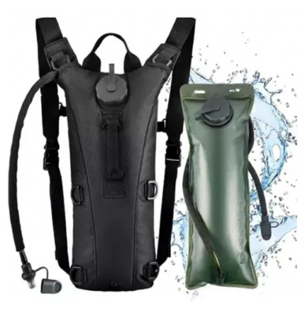 MOCHILA DE AGUA CAMELBACK 2 LITROS (NEGRA)