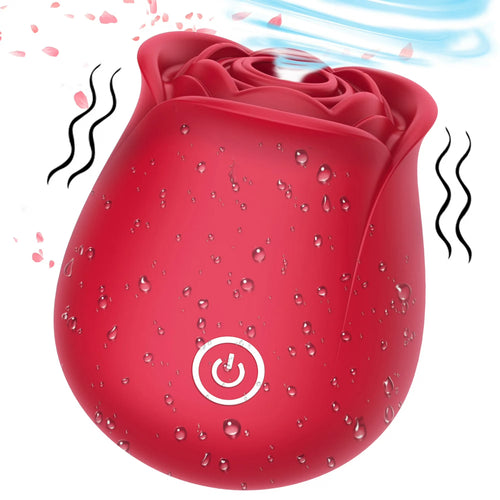 Rosa del placer Vibrador de rosas para mujer, estimulador