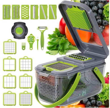 CORTADOR DE VERDURA 25 PCS