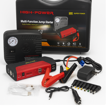 UMPER DE BATERÍA Y COMPRESOR