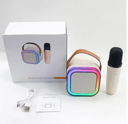 MINI BOCINA CON MICROFONO